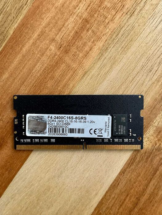 Memorie RAM Laptop DDR4 8GB G.Skill Ripjaws SO-DIMM 2400MHz