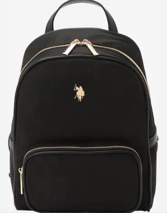 Раница U.S. POLO ASSN. Черна