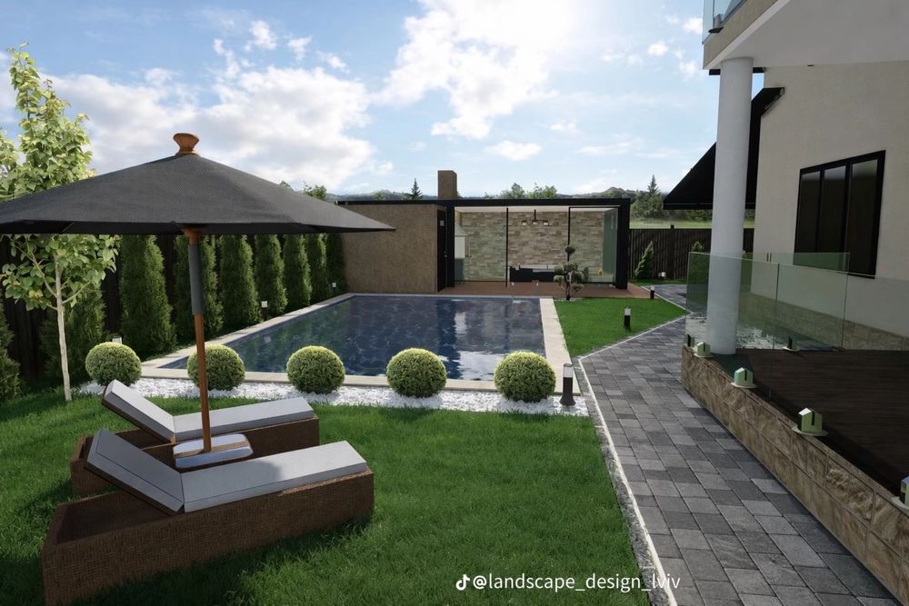 Газон Автополив Дизайн