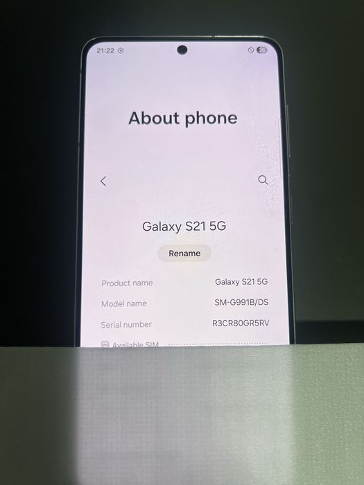 Samsung Galaxy S21 5G Dual - 256 GB