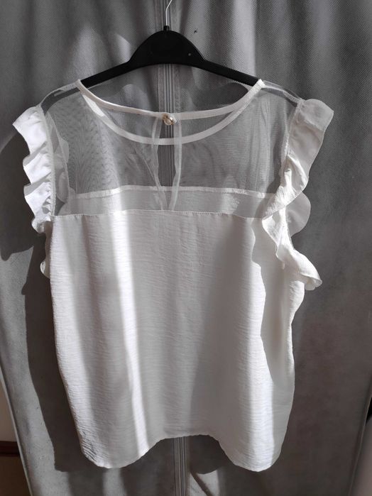 Bluza alba eleganta M