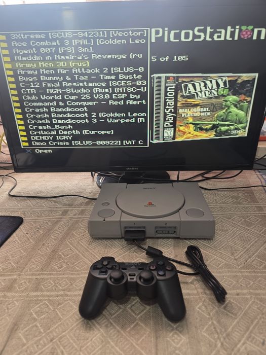 PlayStation 1 Игровая приставка из детства