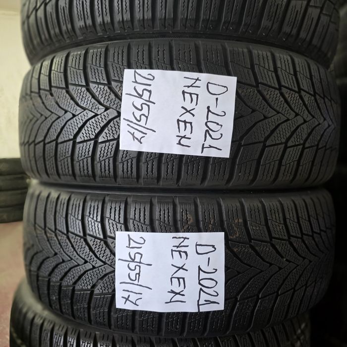 4x 215/55/17 M+S LASSA SI NEXEN 2024 si 2021 Stare excelenta
