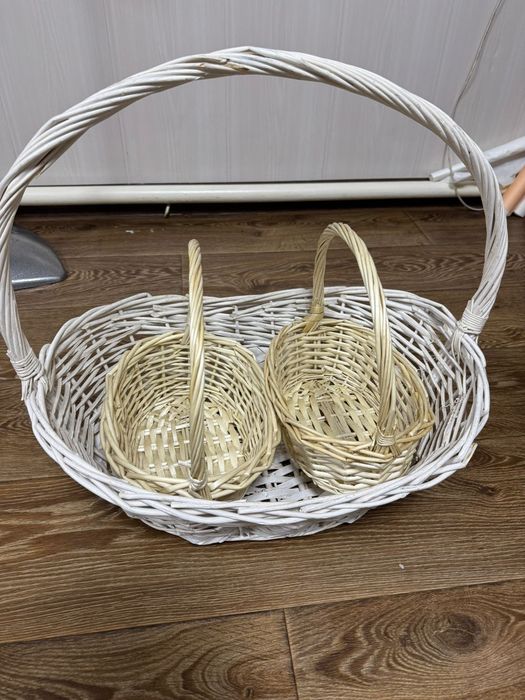 Продам плетёные корзинки