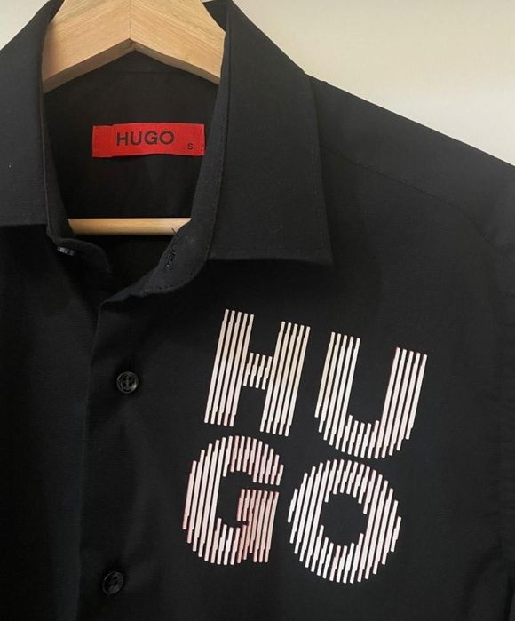 Camasa Hugo Boss noua neagră