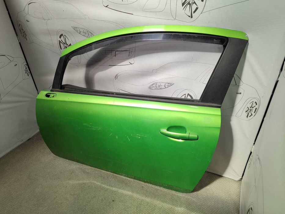 Ușă Față Stânga Opel Corsa E Hatchback Verde Cod Culoare GLE 2015 / [2014-2019] / 1343348 (2A)