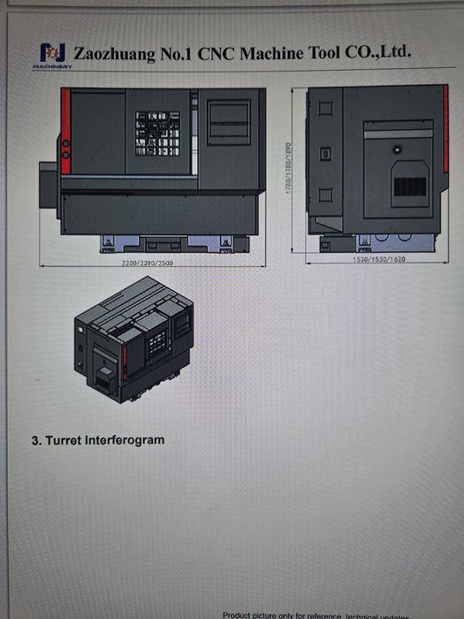 Токарный фрезерный станок с ЧПУ