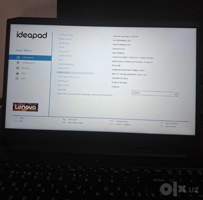 Noutbook игровой рабочий