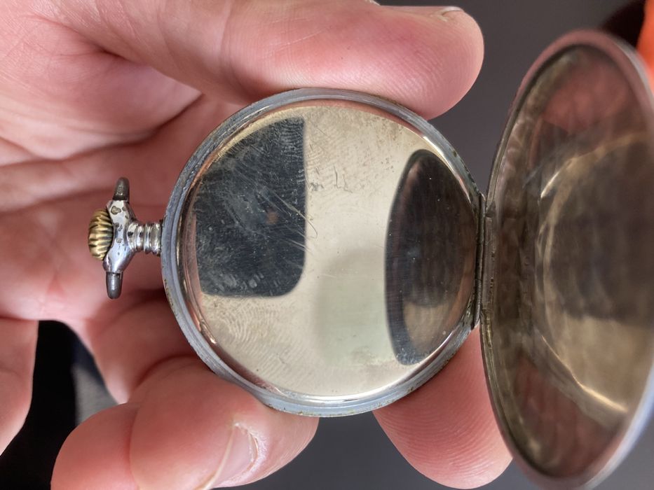 Оригинален швейцарски джобен часовник Omega