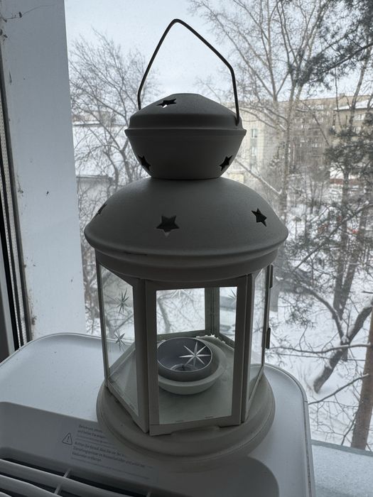 Фонарь для греющей свечи лампа подсвечник