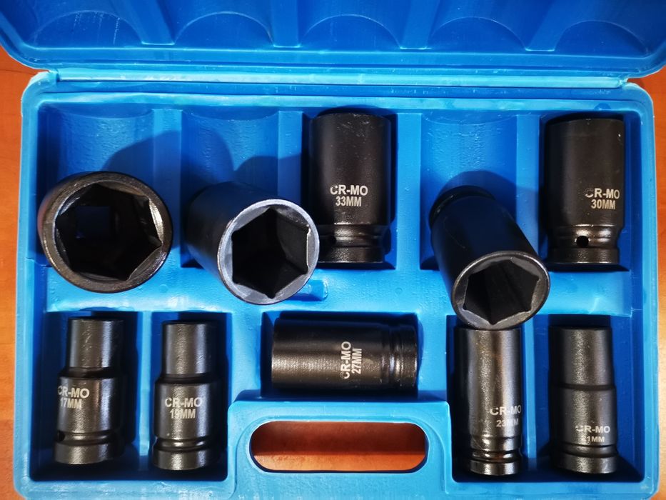 Trusa tubulare impact 3/4,17-41mm-Set chei tubulare impact 10piese 3/4