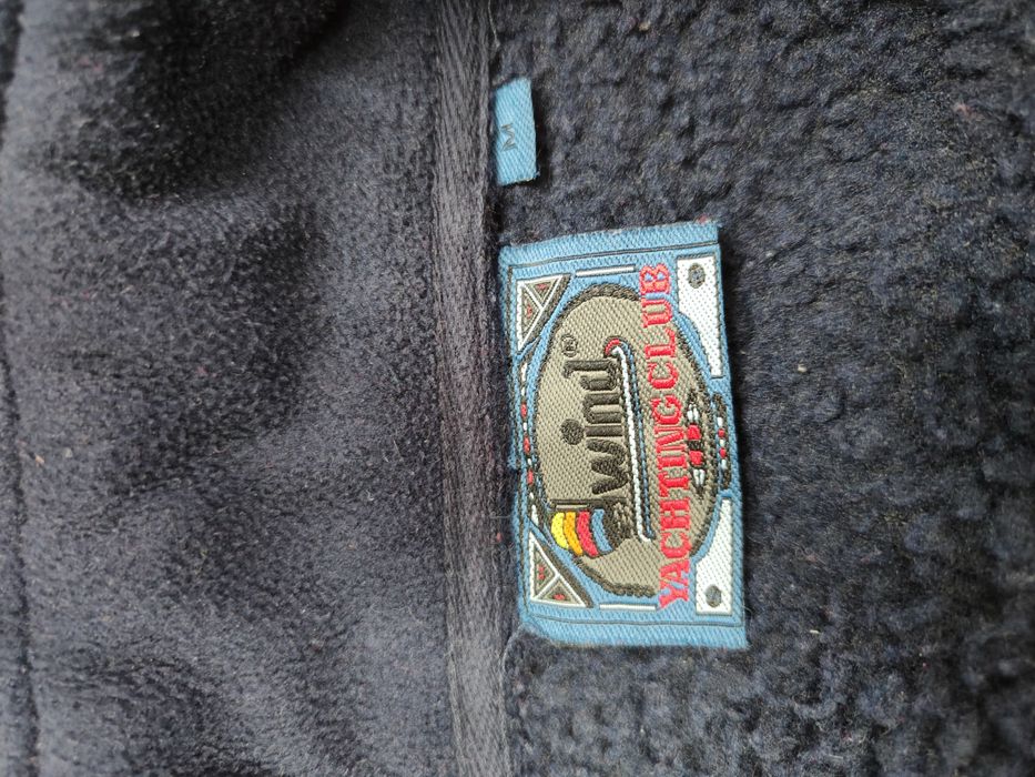 Мъжко дебело поларено яке Wind Yachting Club.