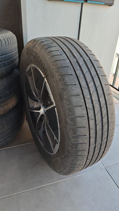 IEFTIN!Jante aliaj originale BMW,seria 3,G 20,An 2022,205/60/16, Bridgestone,cu senzori de presiune,perfecte