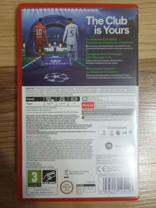 Игра за Nintendo switch 2  FC26