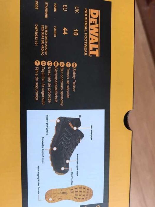 Incaltaminte protectie Dewalt nr.44 noi