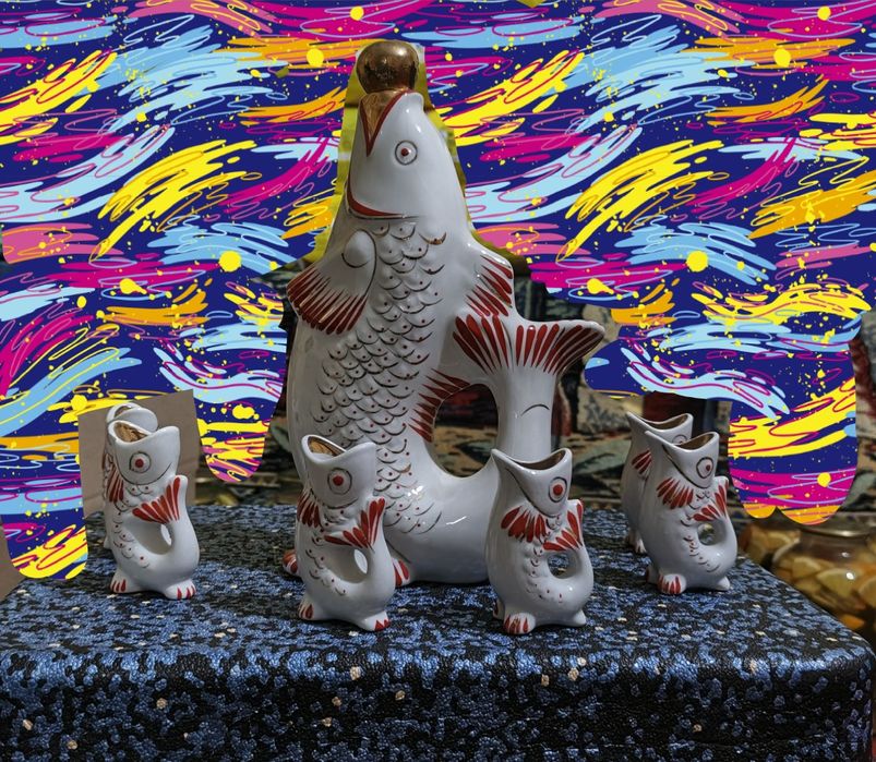 Фарфоровые рыбки