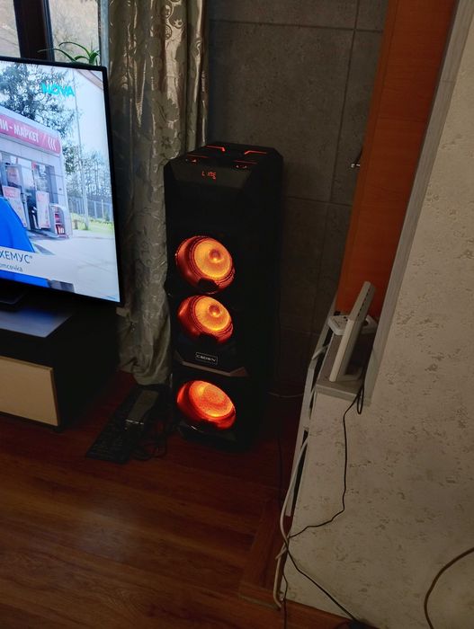 Аудио караоке система Crown GTB-12086BUF