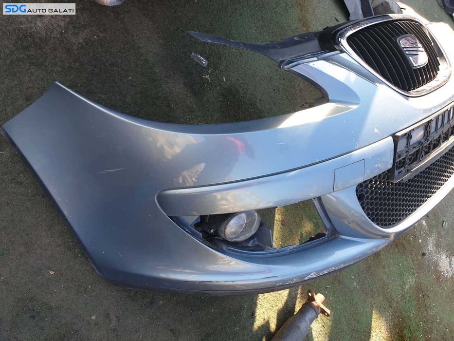 Bara Spoiler Fata Completa FARA Grila Emblema Seat Altea 5P NFL Non Facelift 2004 - 2009 Culoare LS5V (zgarieturi) [Q3118]