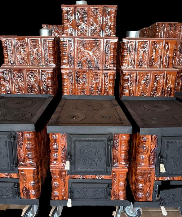 Sobe teracota vrac si montate pe cadru cu roti cu sau fara plita