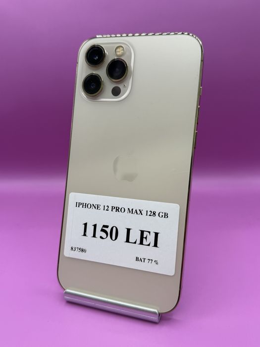 Iohone 12 Pro Max 128 GB bat 77% •Matei Amanet Margeanului•8375