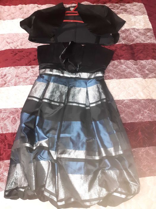 Rochie tafta tip gogoșar