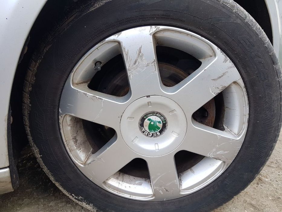 Set 4 Jante Aliaj R15 5x112 Skoda Octavia 2 2004 - 2013 205/55/16