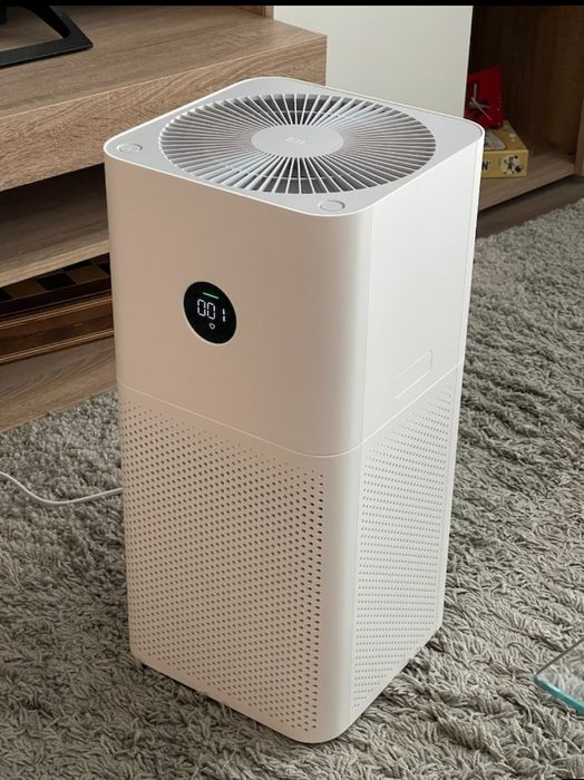 Purificator de aer Xiaomi Mi 3C, CADR 320 m3/h, Filtru HEPA, Mod Noapt