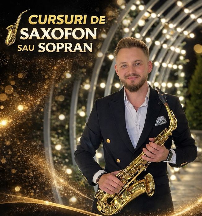 Cursuri 1/1 saxofon sau sopran