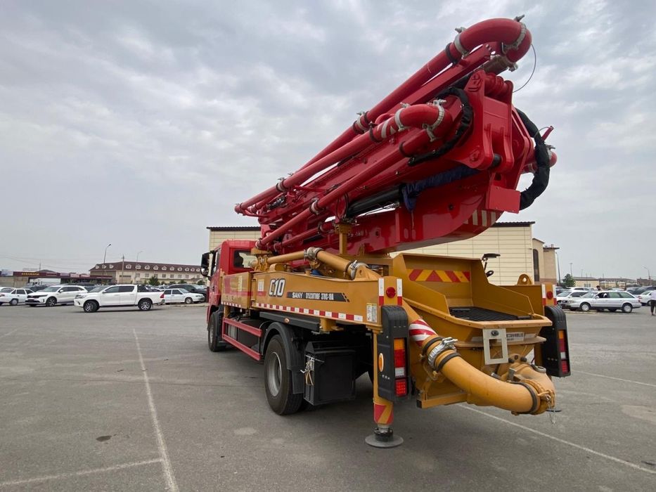 Бетононасос , Автобетононасос