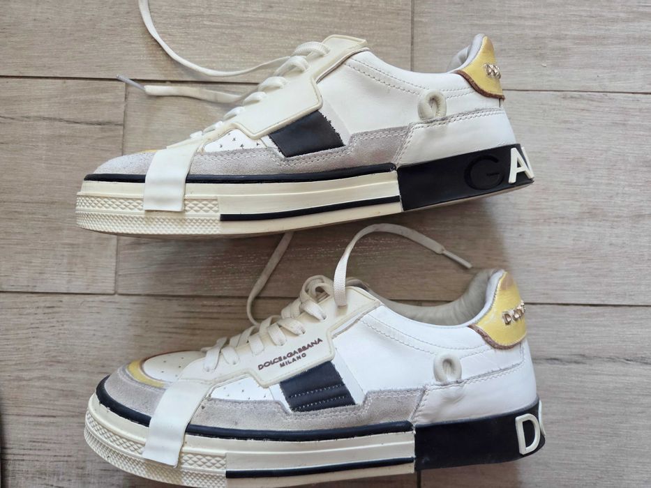 Sneakers Dolce & Gabbana Custom 2.Zero - 100% Piele - Mărimea 36 (D&G Milano)