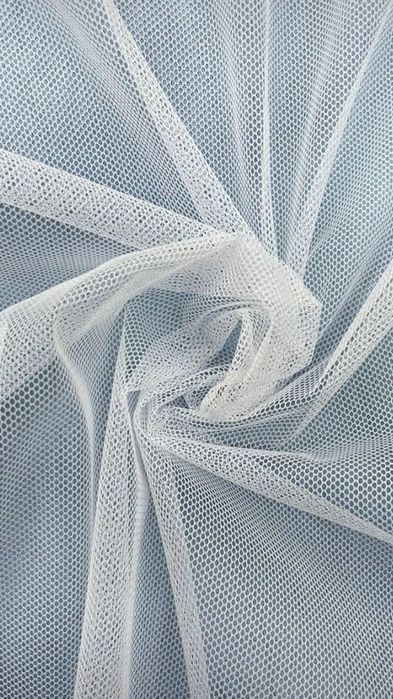 Тюль чисто белая новая