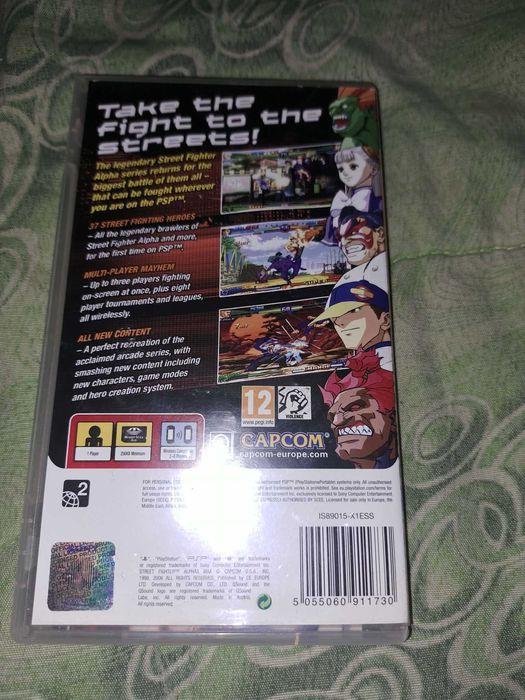 Игра Street Fighter Alpha 3 Max за PSP PlayStation Portable
