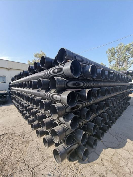 Гофрированные трубы Дренажный трубы от SN4 до SN8 . Оптом