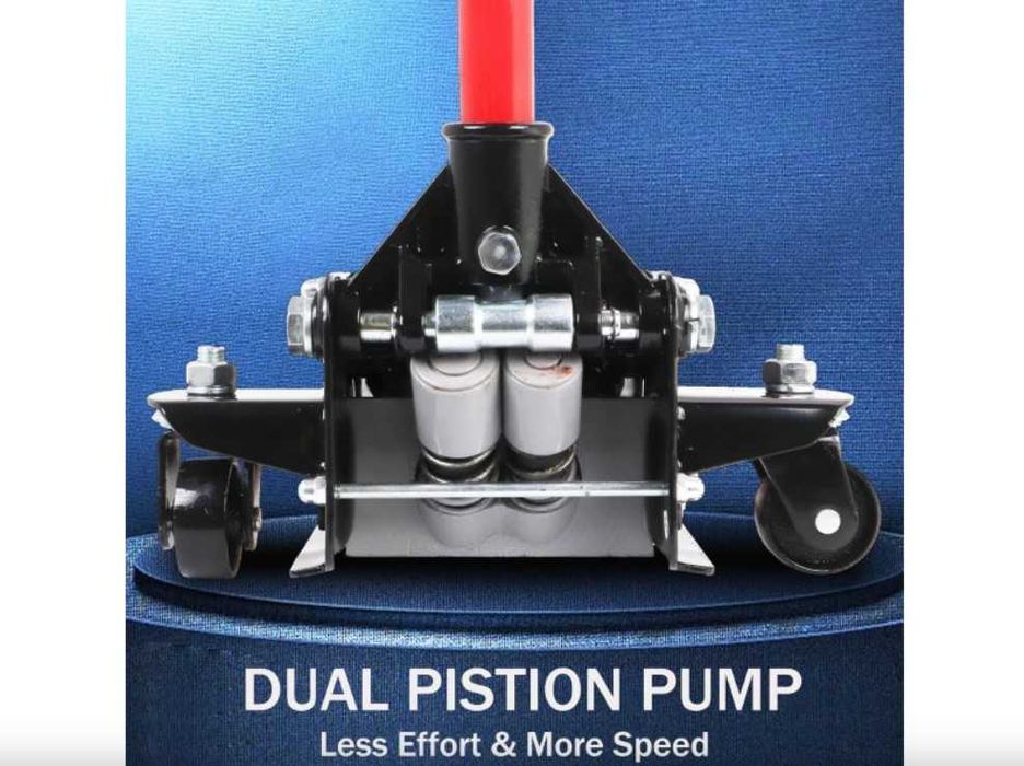 Нископрофилен крик KraftRoyal 4 тона крокодил с две помпи