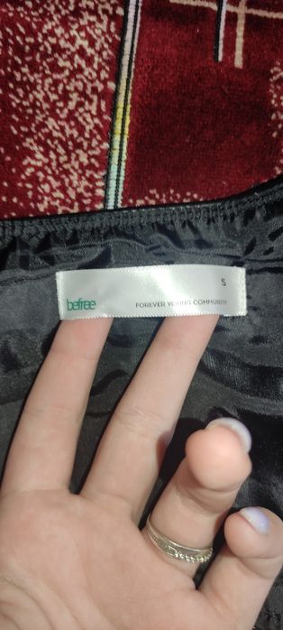 Кожаный топ befree