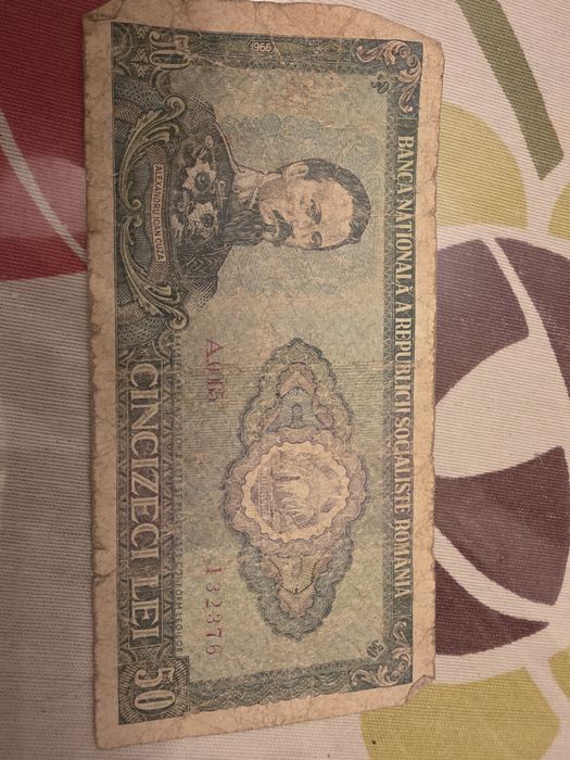 Bancnota 50 lei. 1966