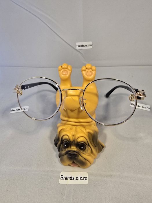 Set Ochelari de soare Cartier Round Transparent,  made in Italy