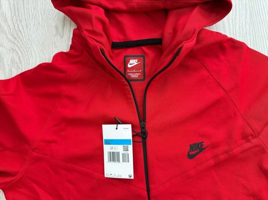 Trening Nike Tech Roșu Bumbac