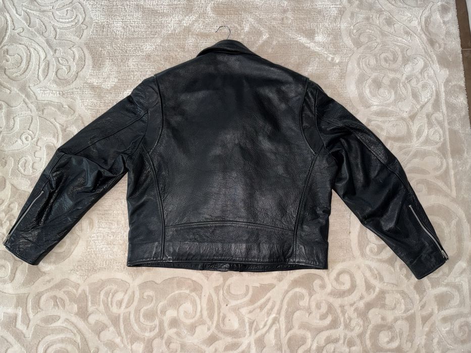 Geacă Moto Piele Highway 1 – Model Clasic Biker / Rock – Mărimea 58
