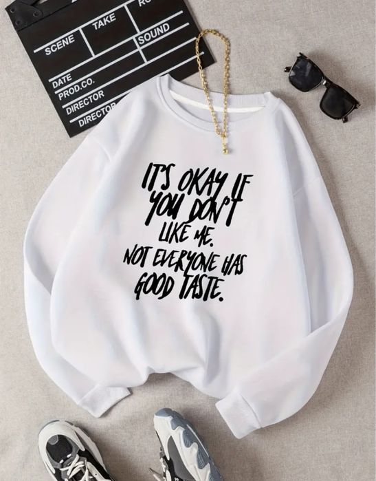 Детска блуза с надпис