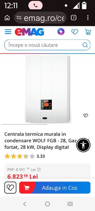 Centrală termică Wolf