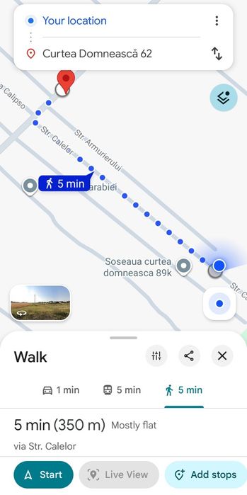 Teren intravilan Domnesti