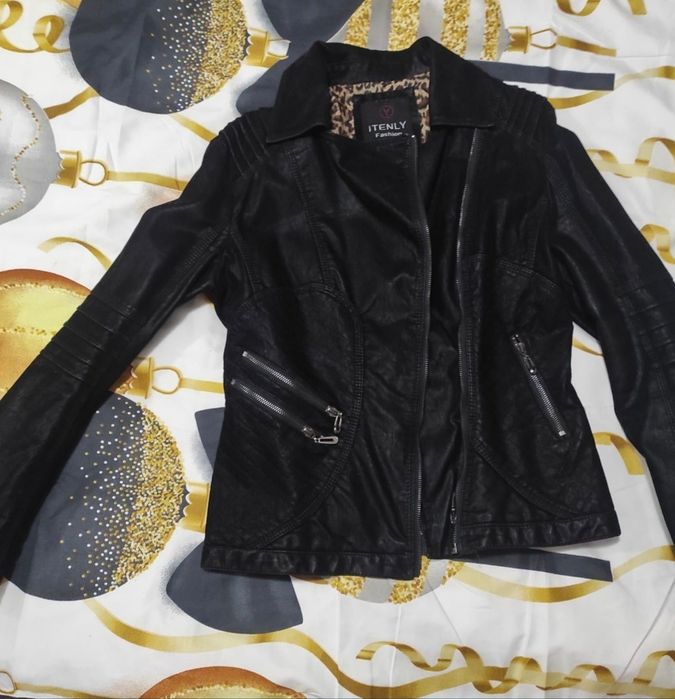 Geaca piele ecologica primavara noua!