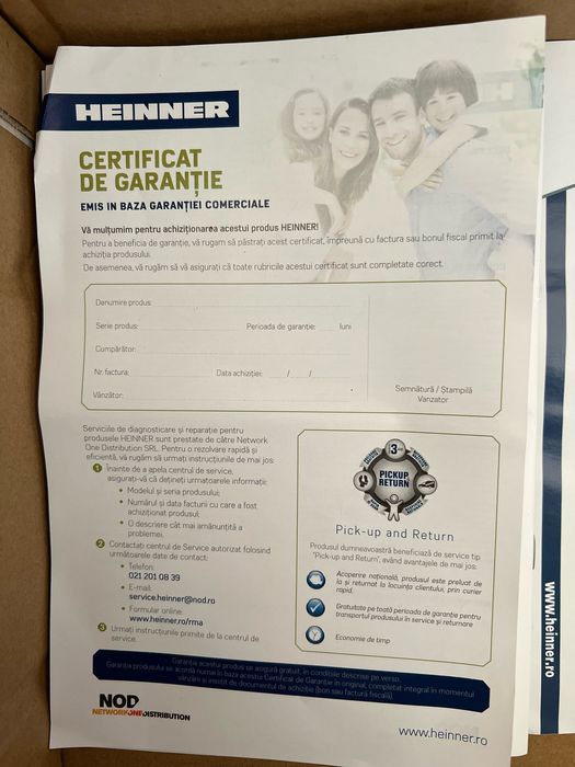 Friteuză Heinner din Inox