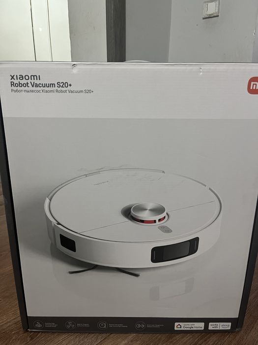 Робот пылесос Xiaomi Robot S20+ белый новый