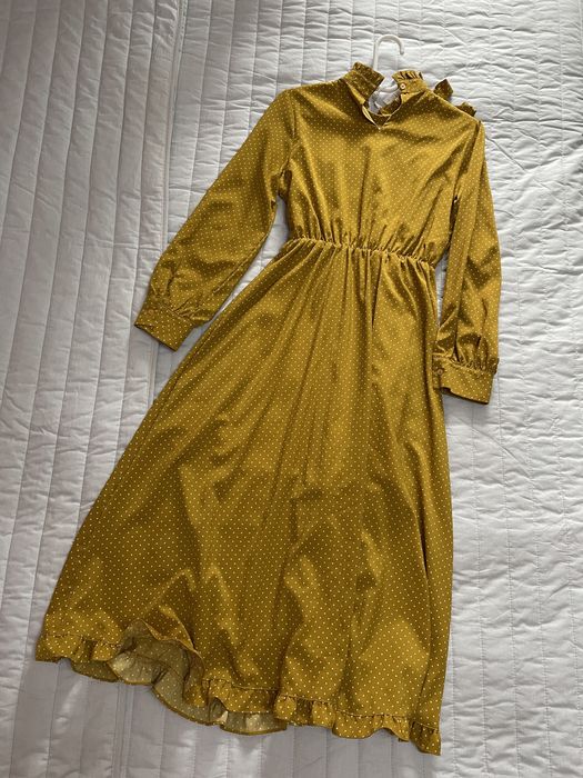 Платье в горошек/ р-р 42 -44 (S/M)