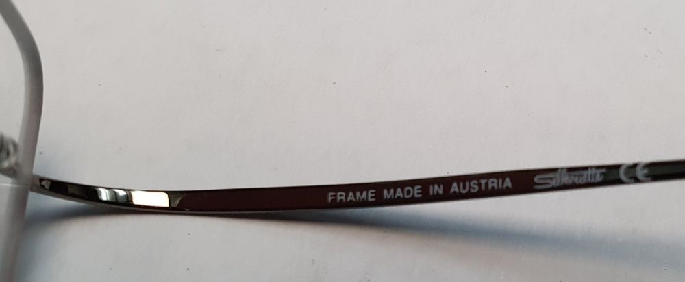 Рамки Silhouette Titanium ЧЕРНИ n.21