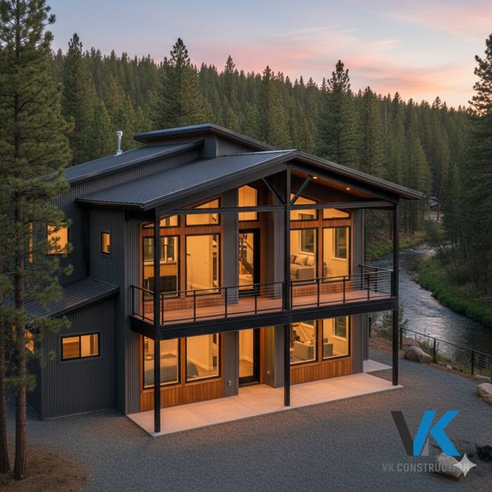 Сглобяеми къщи, къщи с метална конструкция