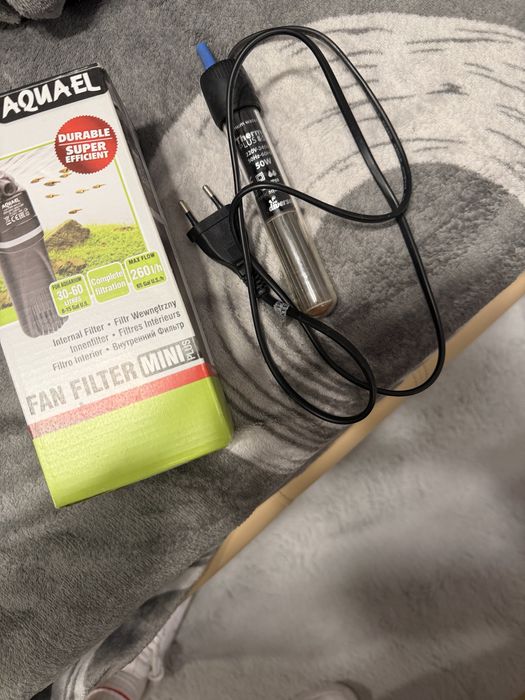 Filtru aquael+incalzitor thermo plus(30-60L)