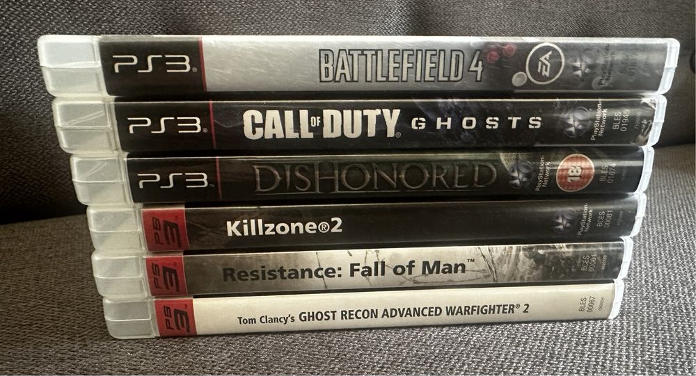 PS3 Shooter Bundle - Battlefield, Killzone, Resistance, COD Ghosts